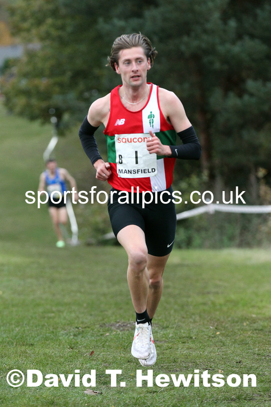 Senior mens 2021 National Cross Country Relays, Berry Hill Park, Mansfield. Photo: David T. Hewitson/Sports for All Pics